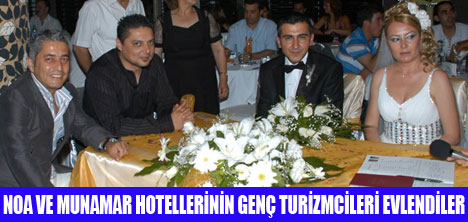 TURİZMCİLER EVLENDİ