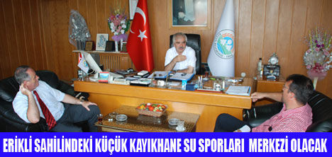 ERİKLİ'DEKİ KAYIKHANE BELEDİYENİN