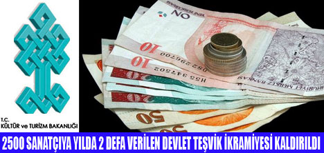 DEVLET TEŞVİK İKRAMİYELERİ KALKTI