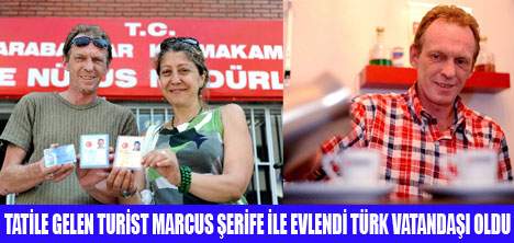 TATİLE GELDİ EVLENDİ KAHVECİ OLDU