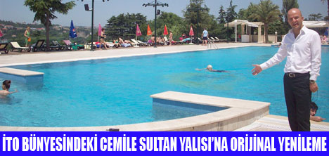 CEMİLE SULTAN YALISINDA YENİLEME