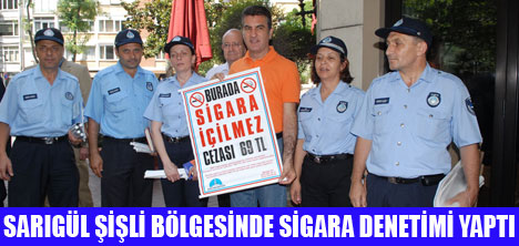 SARIGÜLDEN SİGARA DENETİMİ