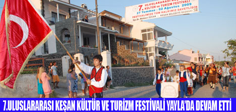 YAYLADA FESTİVAL COŞKUYLA YAŞANDI