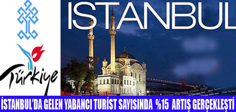 İSTANBUL, TURİST SAYISINDA ARTIYA GEÇTİ