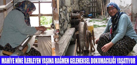 ACISINI HALI DESENLERİNE İŞLİYOR