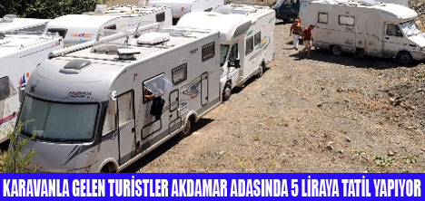 5 LİRAYA  AKDAMAR ADASINDA TATİL