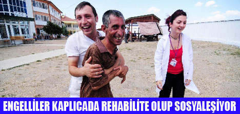 ENGELLİYE KAPLICA TERAPİSİ