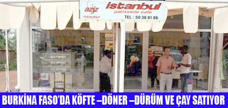 BURKİNA FASODA AZİZ İSTANBUL