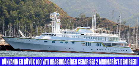 CEDAR SEA 2 DEV YAT MARMARİSTE