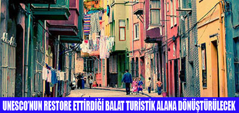 BALATTAKİ EVLER OTELE DÖNÜŞECEK