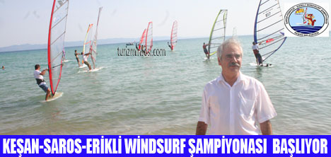 WİNDSURF ŞAMPİYONASI  BAŞLIYOR