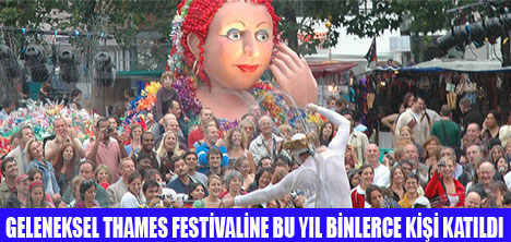 GELENEKSEL LONDRA THAMES FESTİVALİ