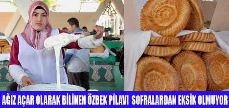 ÖZBEKLER İFTARI NİŞALDASIZ AÇMIYOR