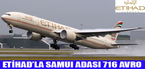 ETİHADLA SAMUI ADASI 716 AVRO