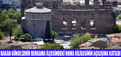 2. YÜZILDAN KALMA ROMA KİLİSESİ AÇILDI