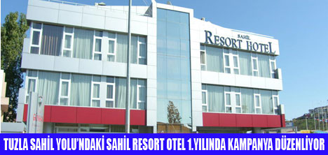 SAHİL RESORTDEN KURULUŞ KAMPANYASI