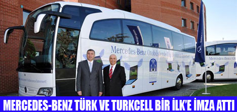 TURKCELL İLE MERCEDES İŞBİRLİĞİ