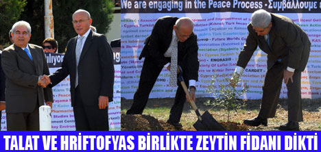 KKTCDE LİDERLER ZEYTİN FİDANI DİKTİ