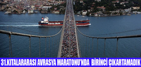 31.AVRASYA MARATONU KOŞULDU