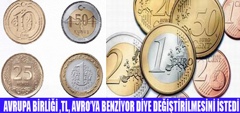 TL'DEKİ AVRO BENZERLİĞİ KALKACAK