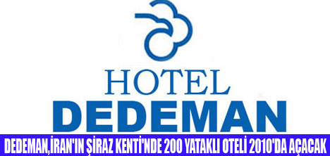 DEDEMAN İRAN 2010DA AÇILIYOR