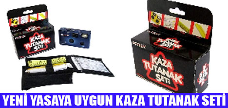 KAZA TUTANAK SETİ