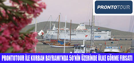 PRONTOTOUR'DAN BAYRAM FIRSATI