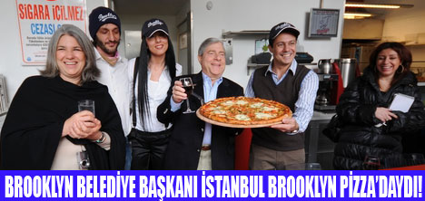 MARKOWİTZ ÇİFTİ BROOKLYN PİZZADA