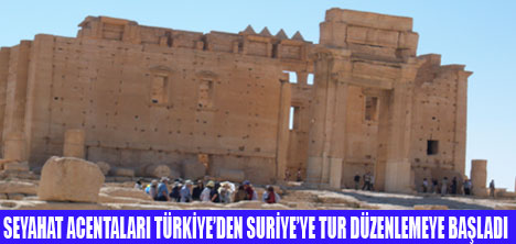 VİZE KALKTI,SURİYE TURLARI BAŞLADI