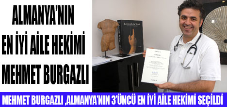 ALMANYANIN EN İYİ ÜÇÜNCÜ DOKTORU