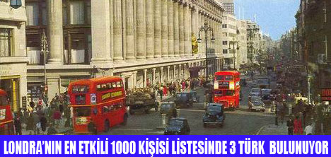 EN ETKİLİ 1000 KİŞİ LİSTESİNDE 3Ü TÜRK