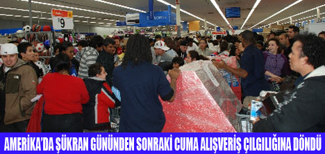 KARA CUMA ALIŞVERİŞ ÇILGINLIĞI