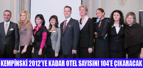 KEMPİNSKİ'DEN  2012YE KADAR 44 OTEL