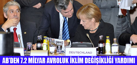 AB'DEN İKLİM DEĞİŞİKLİĞİ YARDIMI