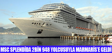 MSC SPLENDİDA MARMARİSTE