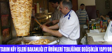 TAVUK DERİSİNDEN DÖNER YASAKLANDI