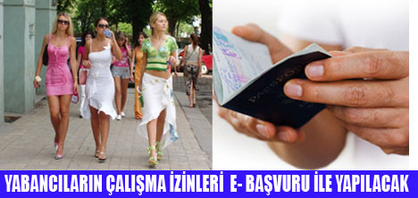 ÇALIŞMA İZNİ BAŞVURUSU İNTERNETTEN