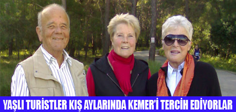 ALMAN TURİSTLERDEN KEMER GEZİSİ