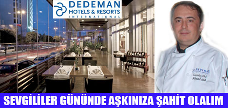 DEDEMAN İSTANBULDA AŞK MENÜSÜ