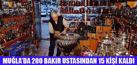 BAKIR USTALARI YOK OLUYOR