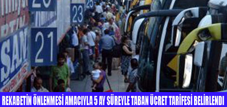 EN UCUZ OTOBÜS BİLETİ 10 TL OLACAK