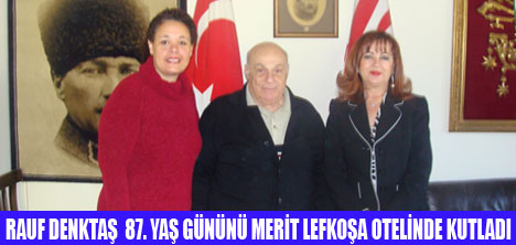 MERİT LEFKOŞADA DOĞUM GÜNÜ PARTİSİ