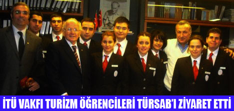 ÖĞRENCİLERDEN TÜRSAB ZİYARETİ