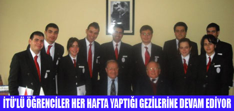 İTÜLÜ ÖĞRENCİLER TUGEVİ ZİYARET ETTİ