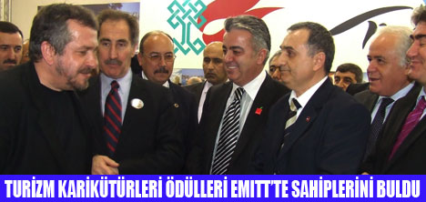 TURİZM KARİKÜTÜR ÖDÜLLERİ VERİLDİ