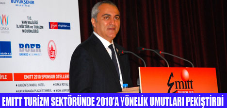 EMITT TÜRK TURİZMİNE MORAL VERDİ