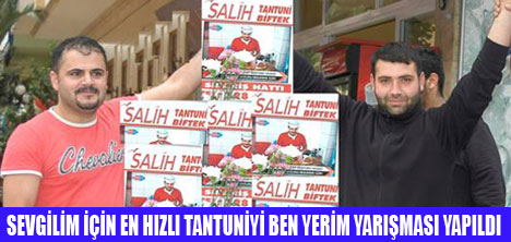 ON ADAY SEVGİLİSİ İÇİN YARIŞTI