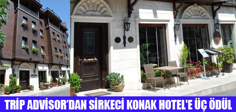 OTEL MİSAFİRLERİ SİRKECİ KONAKI SEÇTİ