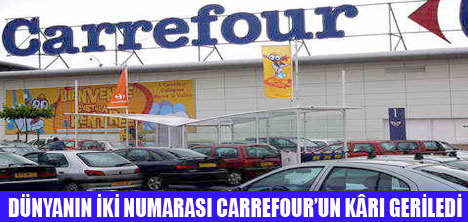 CARREFOURUN KÂRI % 68 AZALDI