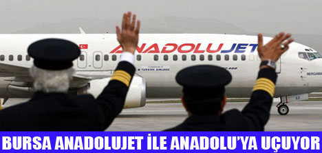 ANADOLUJET İLE 2. UÇUŞLAR 25 TL